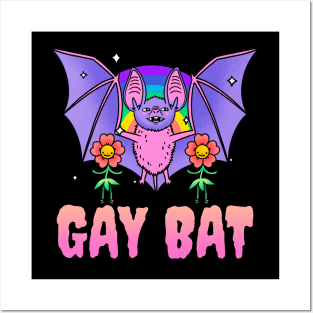 Gay Bat Posters and Art